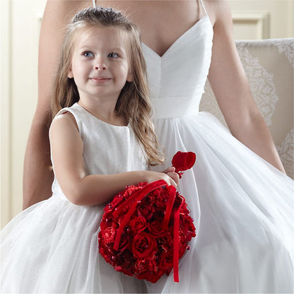 Pure at Heart Flower Girl Arrangement –  Green Room Flowers Llc, Tucson AZ